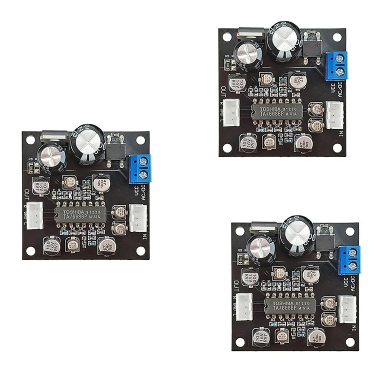 

GROCE-3X TA7668 Ленточный привод, предусилитель, усилитель, магнитная головка, предусилитель, аудиорекордер, настольное радио, сделай сам