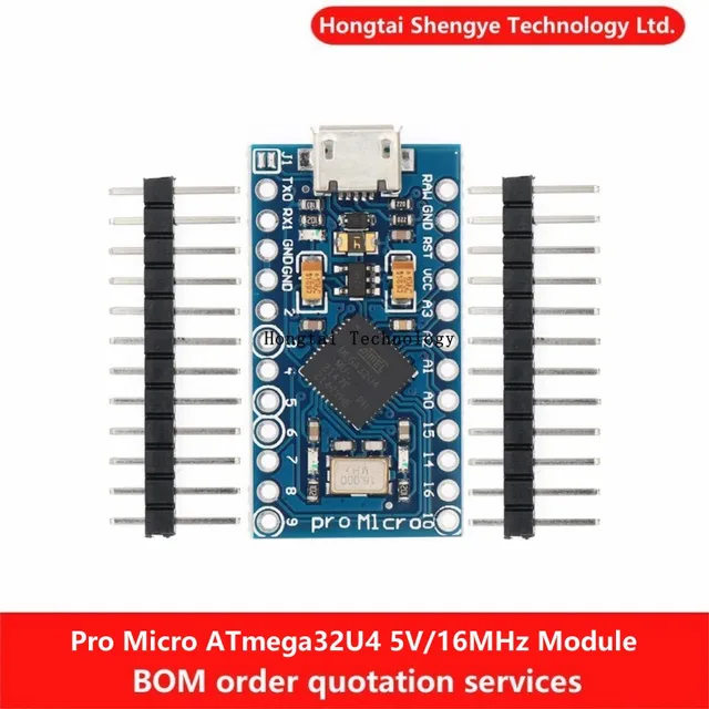 Pro Micro z wykorzystaniem Atmega32U4 self usb updater 5V/16M płytka rozwojowa mikrokontrolera dla Arduino bootloader