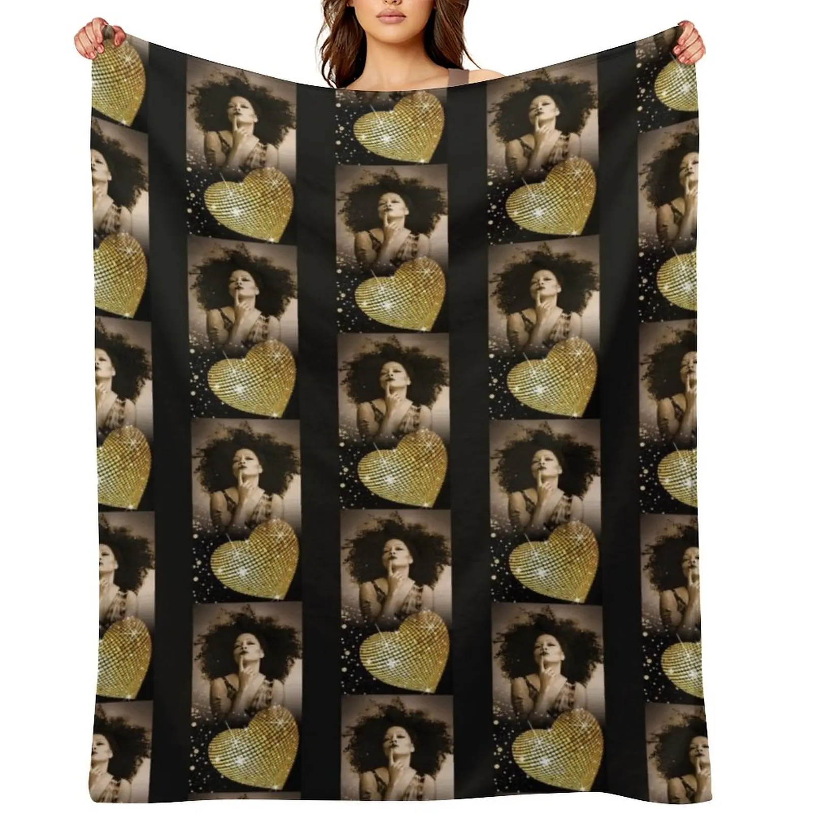 

ALBUM DIANA ROSS Throw Blanket christmas gifts Loose Travel for sofa Blankets