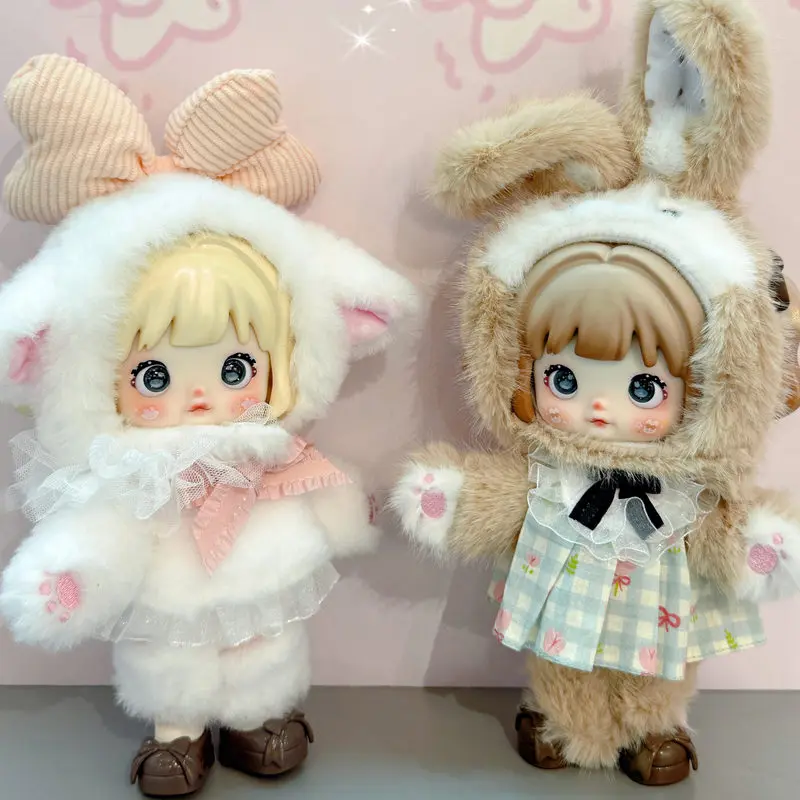 

New Genuine Nommi Blind Box Forest Kingdom Series Joint Movable Doll Plush Vinyl Dolls Cute Trendy Desktop Decora Collection Toy