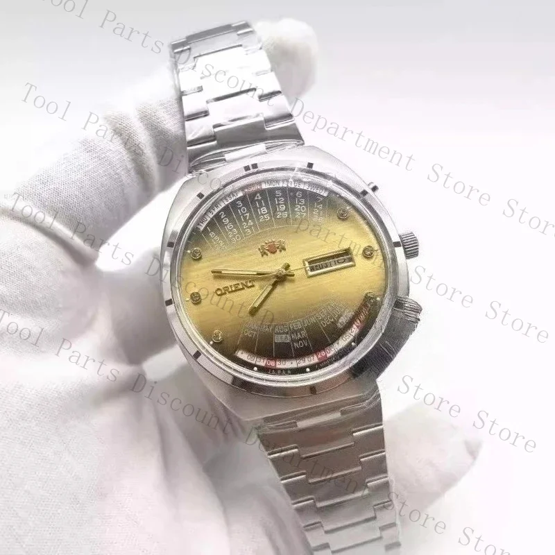 Double Lion Perpetual Calendar, Mens' Fully Automatic Mechanical Watch With A Large Dial Of 43.5Mm
