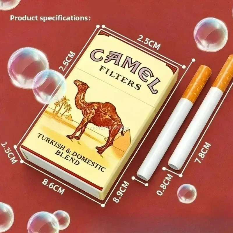 Simulated Toy Bubble Cigarette Box Creative and Funny Adult Decompression Cigarette Bubble Prank Abstract