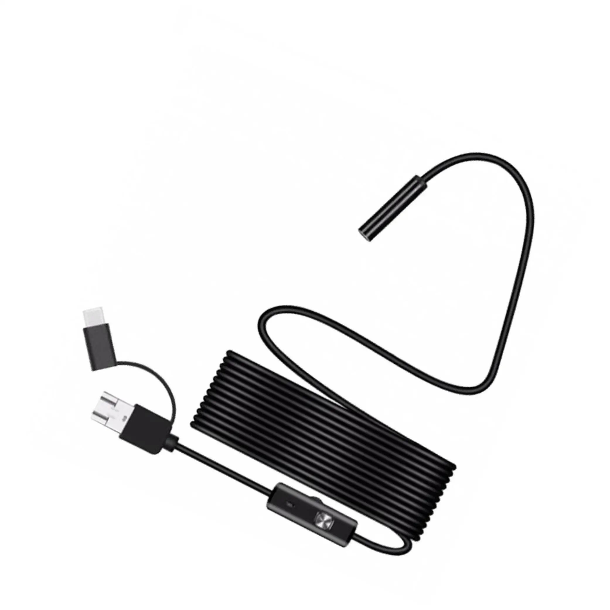 Portable 8mm Endoscope Camera Waterproof Endosocope for Smartphones PC