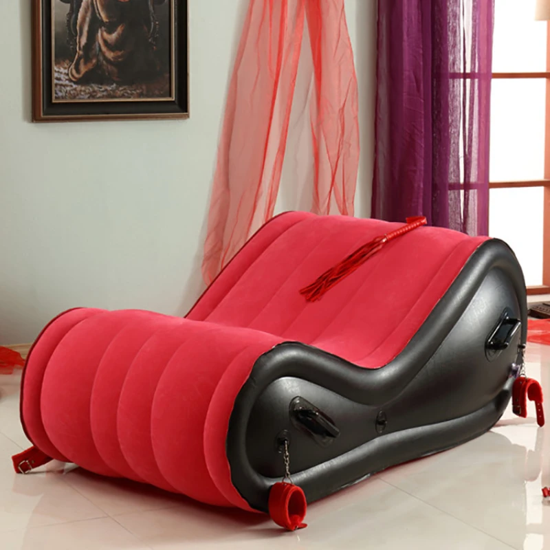 Sofa dmuchana przenośne łóżko pływające na zewnątrz z pojedynczą dmuchana Sofa rozkładaną rozkładaną nadmuchiwany materac