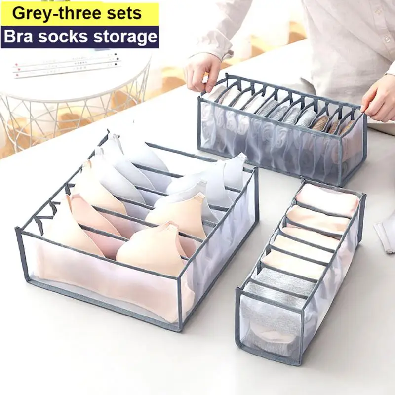 Closet Organizer Underwear Organizer For Wardrobe Clothes Organizers Cabinets Drawer Organizers Bra Socks Storage Organizer Box