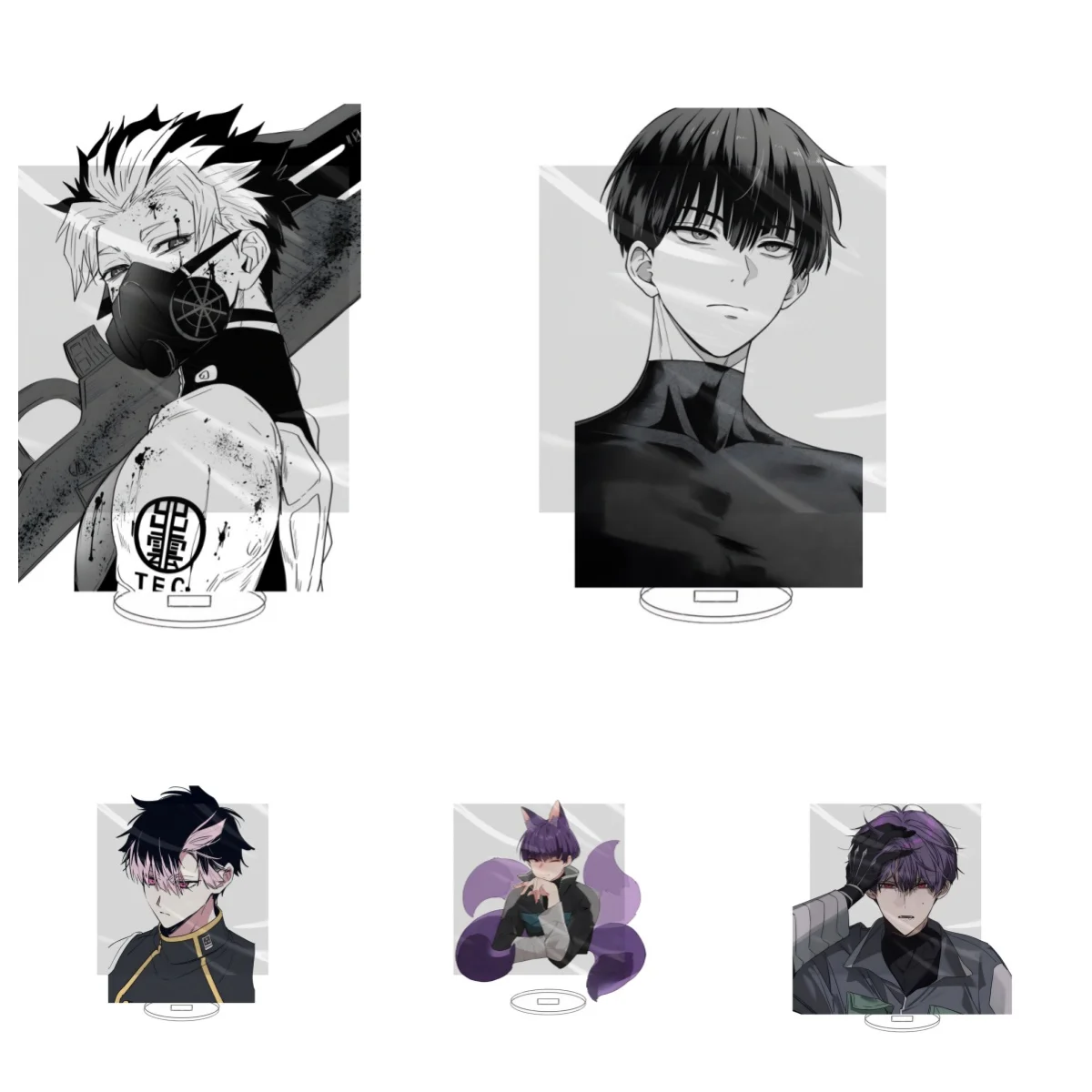 

10CM Anime Kaiju No. 8 Acrylic Stand Model Cosplay Characters Ornament Accessories Goods Christmas Gifts