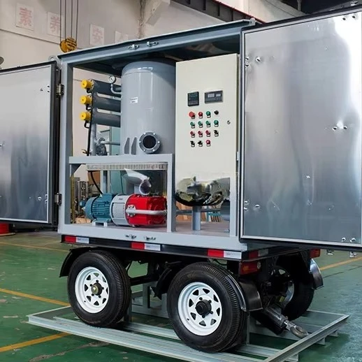Mobile Transformer Oil Filtration Machine From China