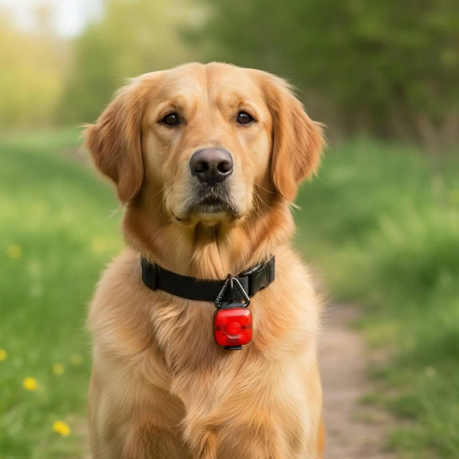 USB-Powered Dog Pet Pendant Dog Lights for Night Walking LED IPX4 Waterproof for Outdoor, Camping