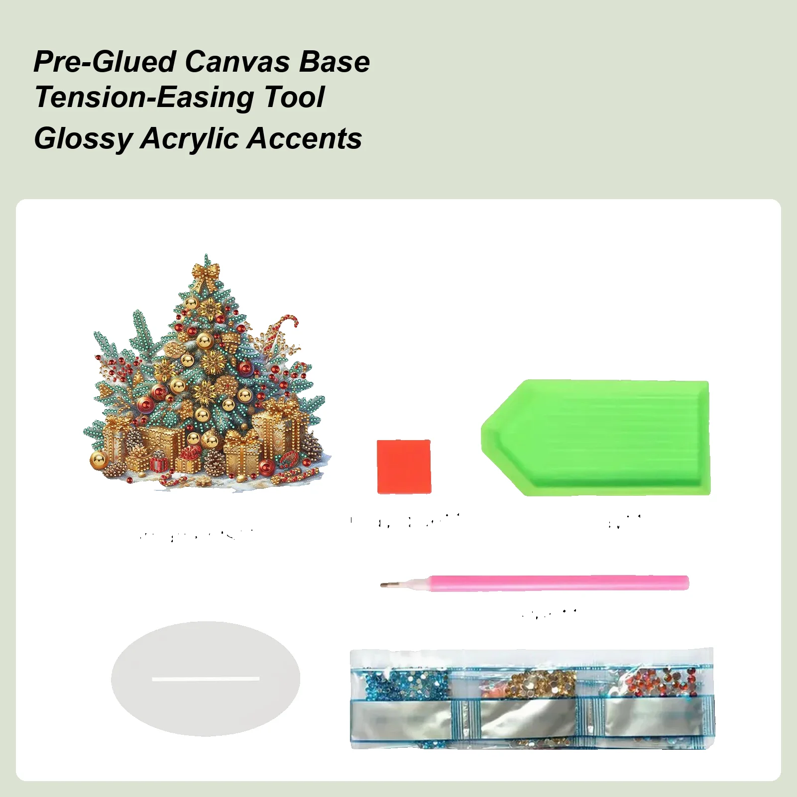 

Crystal Painting Kit 2D Acrylic Gem Crafts With Stand Snowman Table Decor For Adult Child Family Farmhouse Workplace Bedroom