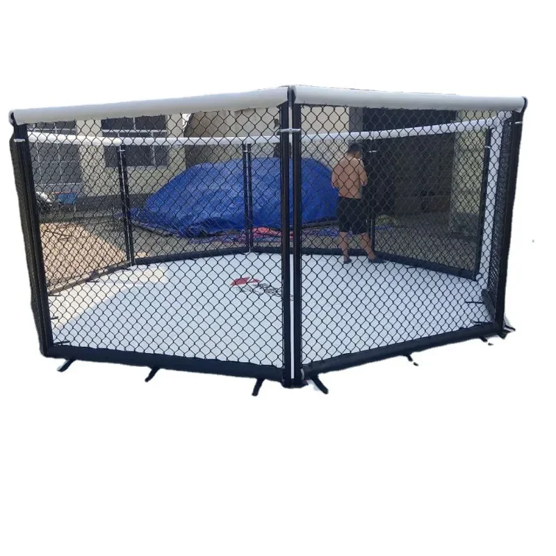 Boxing ring Sanda ring competition standard tabletop octagonal cage martial arts training fence mixed martial arts fighting