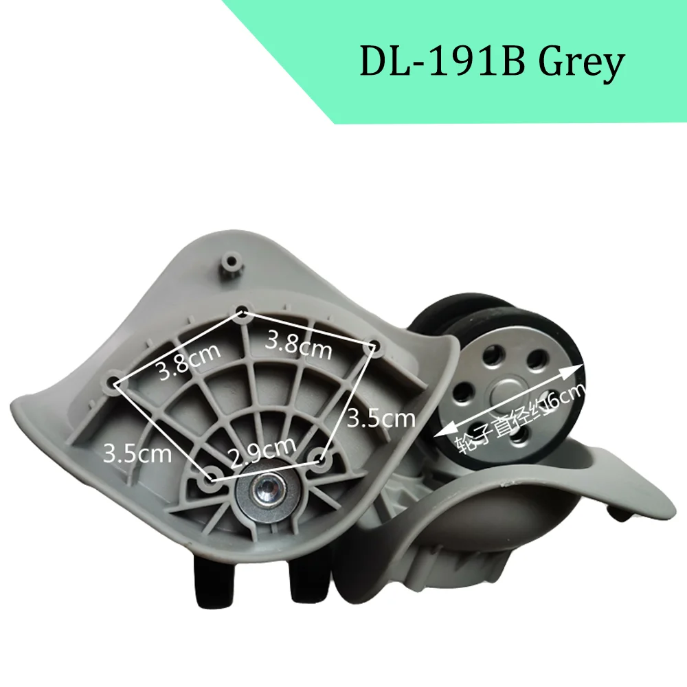 Suitable For DL-191B Universal Wheel Trolley Case Wheel Replacement Luggage Pulley Sliding Casters Slient Wear-resistant Repair