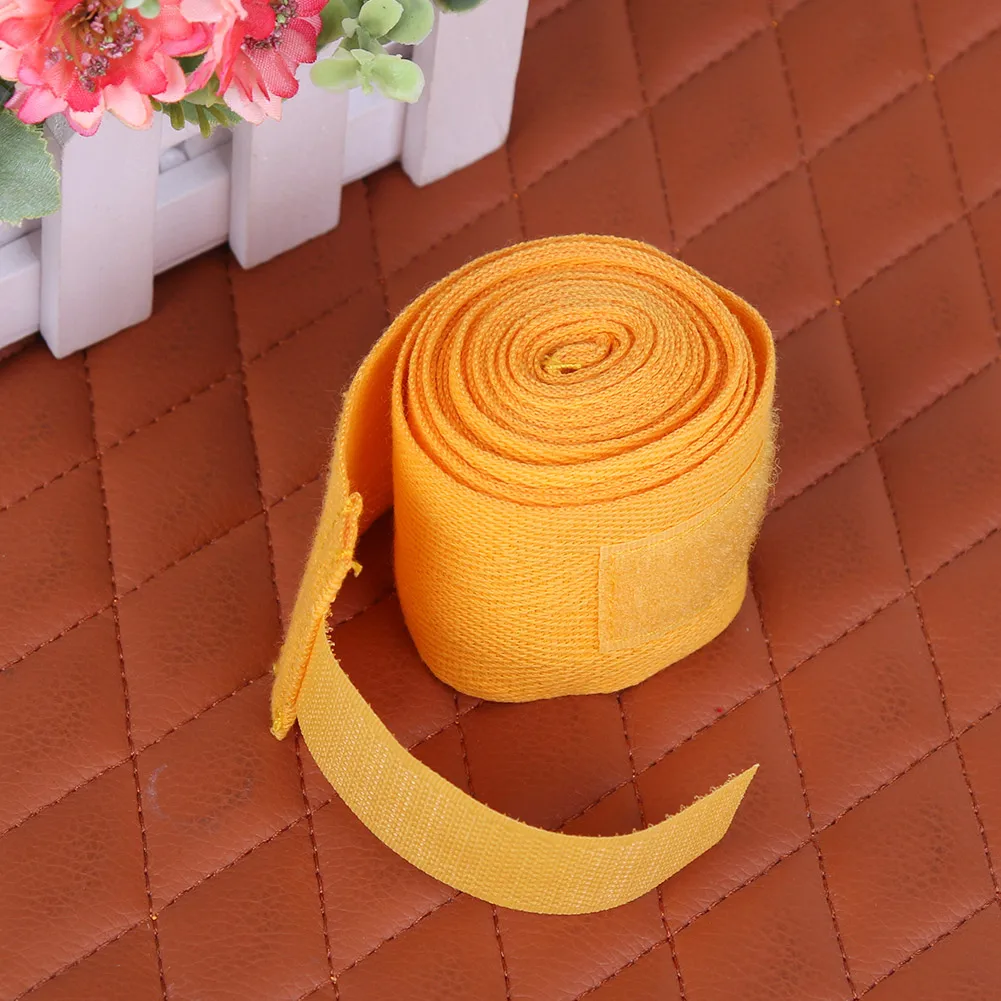 Description Picture 5 of item2.5m MMA Hand Gloves Wrap Muay Thai Handwrap Cotton Taekwondo Bandages Elastic Training Competition Boxing Equipment