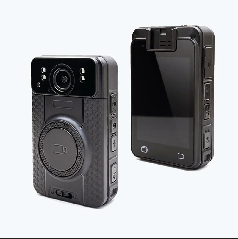 Gov Project Model Android Body Camera 32GB - 256GB Expandable Storage Dual Camera Night Vision Face Recognition