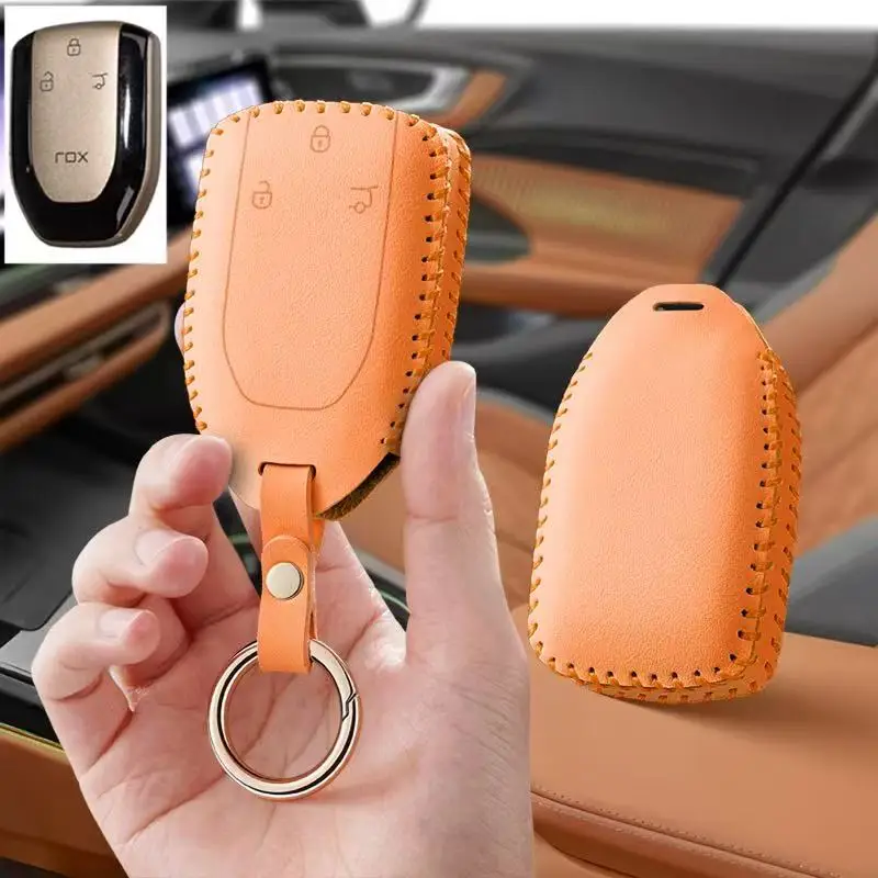 Car Accessories Key Case Cover Holder Buckle Ring For Rox Adamas Jishi Polestones 2026 Key Protective Shell Bag Pouch