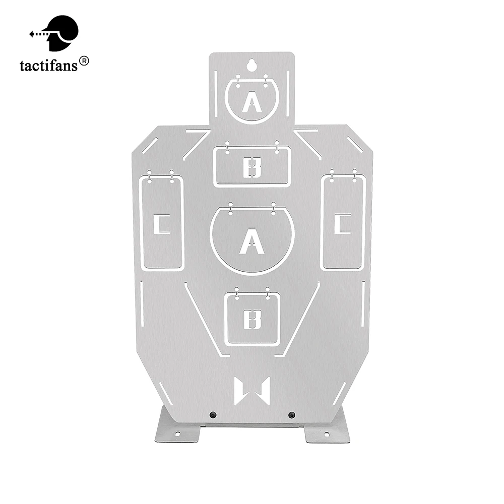 Cible d'entraînement en métal SUS304, marquage debout, perceuse de Torture de points, accessoires de Paintball tactiques CS Wargame Airsoft