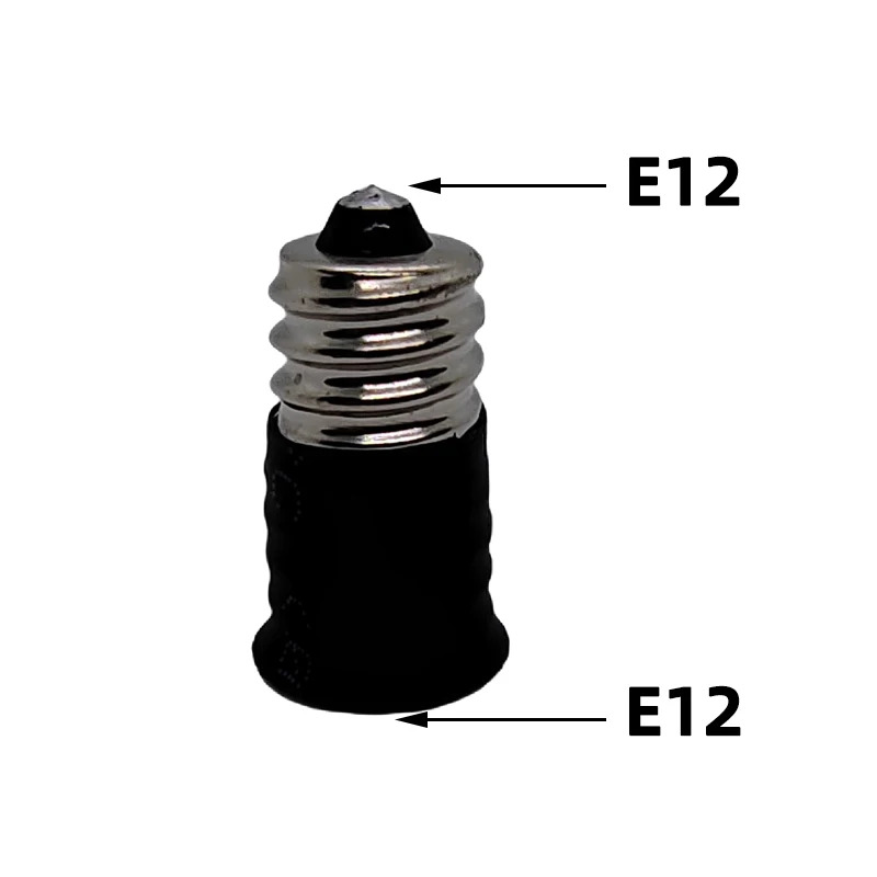 BA15D BA15S إلى E12 E14 E17 LED أصحاب الضوء محول التيار المتناوب 110 فولت-220 فولت محول مأخذ التوصيل امفولدر ل LED مصباح الذرة بقعة لمبة