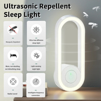 Ultrasonic Night Light Electronic Insect Repeller, Mosquito Control, Pest Reject, Repellent