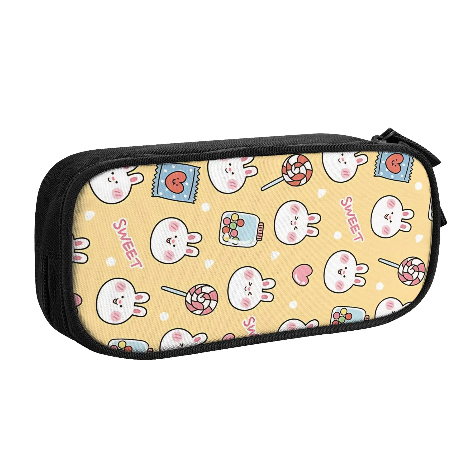 

1 piece Lightweight cartoon Pencil Case Student Pen Bag Bunny Office Pencil Pouch