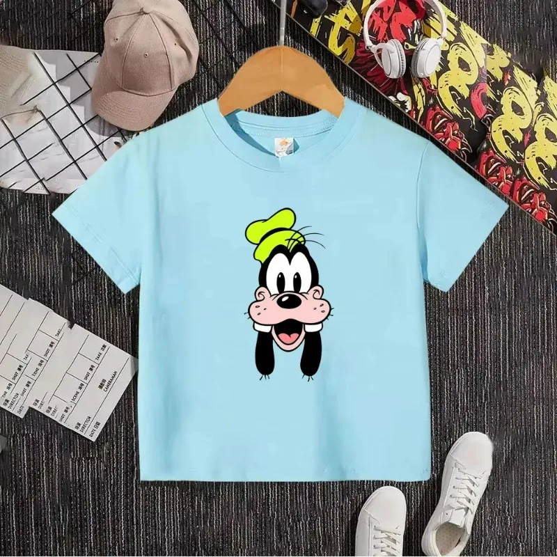 2026 جوفي جوف صيف جديد تي شيرت 100% قطن رقبة مستديرة كارتون أنيمي موضة مطبوعة للأطفال ملابس الشارع #5