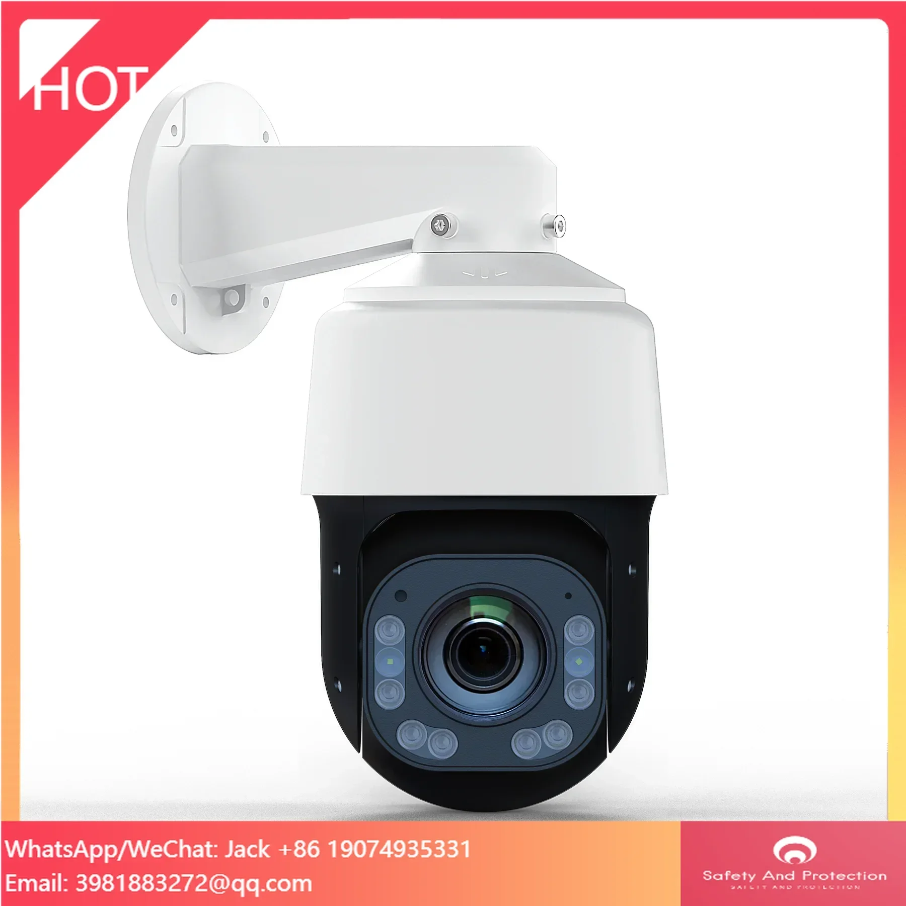 

6K 12-мегапиксельная IP-камера с 30-кратным оптическим зумом, отслеживанием людей и транспортных средств, 300-кратным увеличением, горизонтальным 360-градусным PTZ-вращением и поддержкой PoE