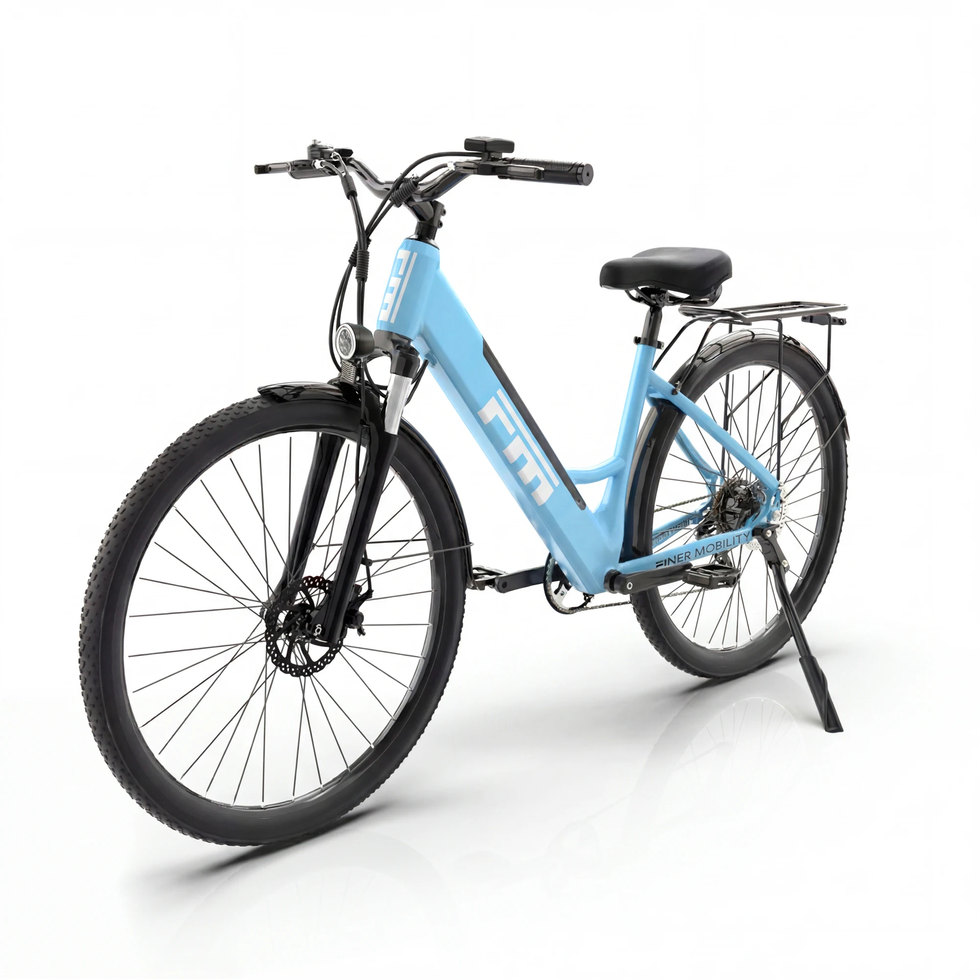 Elektrisches City-Bike, EU-konform, 250W Motor, große Reichweite, 36V 13Ah abnehmbarer Akku (bis zu 120 km Reichweite), leistungsstarkes 42Nm Drehmoment, leichter Aluminiumrahmen,