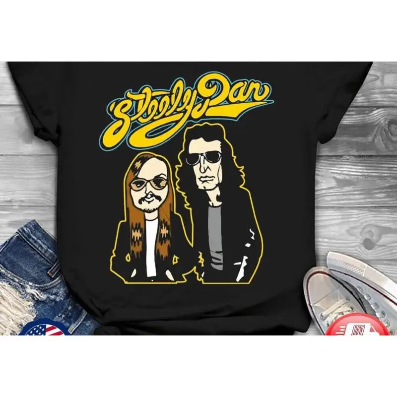 Steely Dan And Friend short sleeve Black Men All size AC434