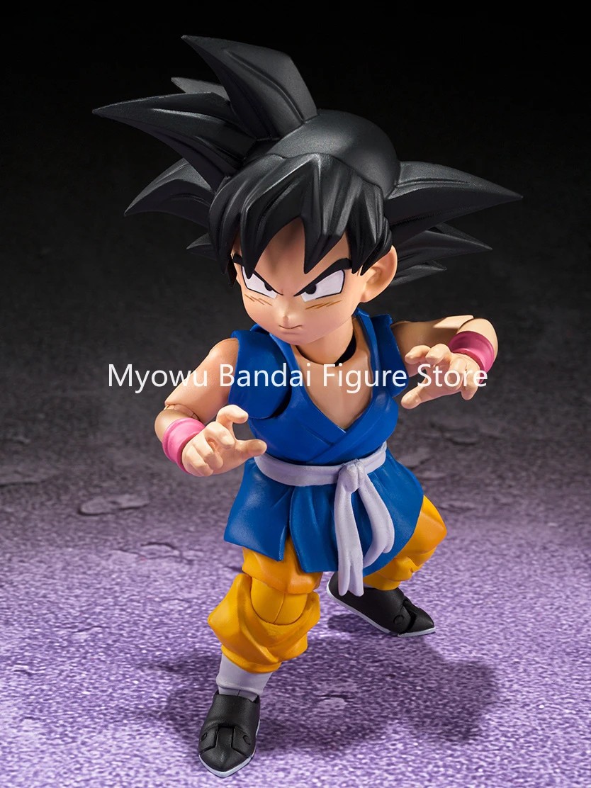 In Stock New Genuine Bandai SHF Dragon Ball Series Young Sun Wukong-GT- Action Figure Anime Doll Collection Gift