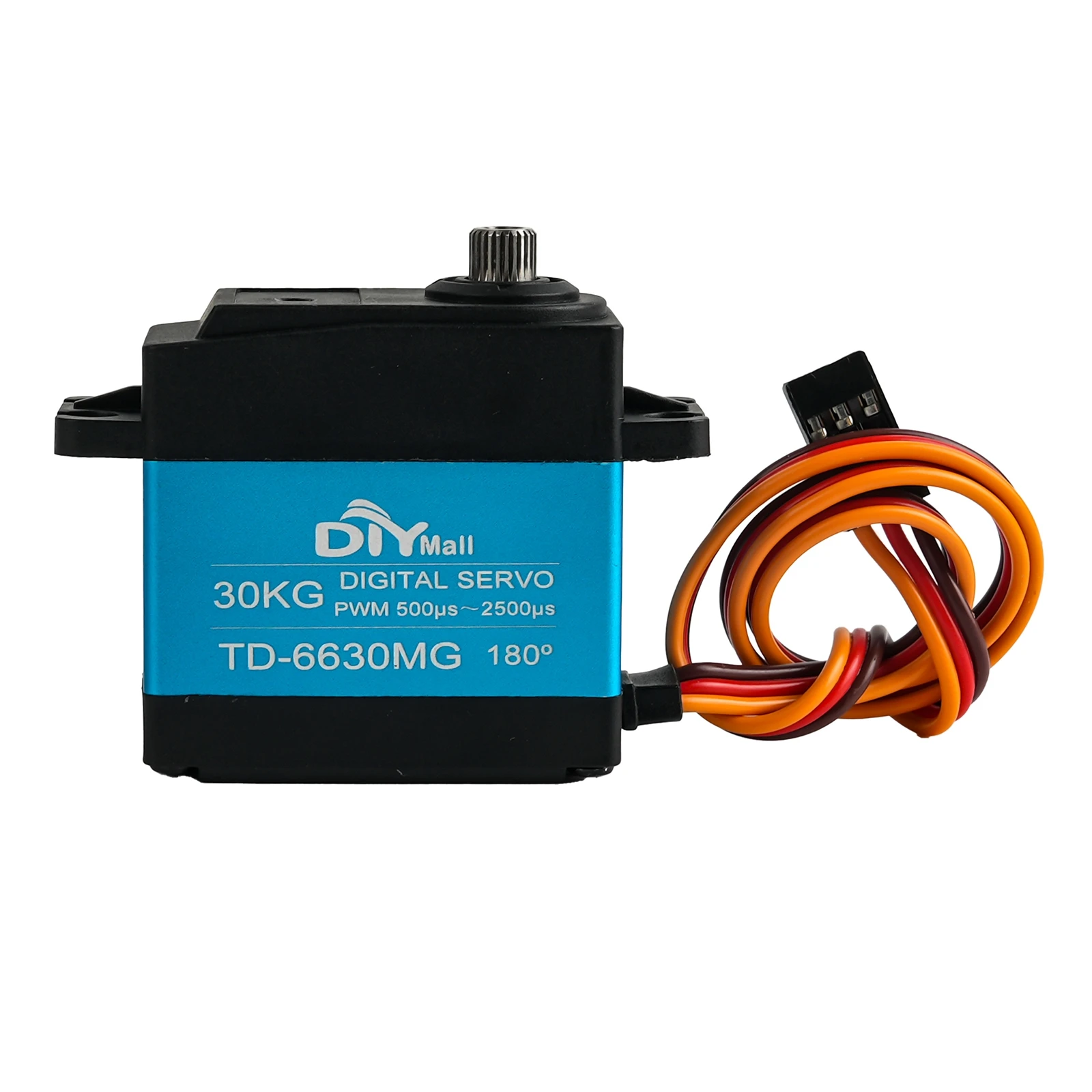 TD-6630MG 30kg Digital Servo 4.8-8.4V 180/270/360° Multi-Mode Motor High Speed for Heavy-Duty RC Industrial Robotic Arm Crawler