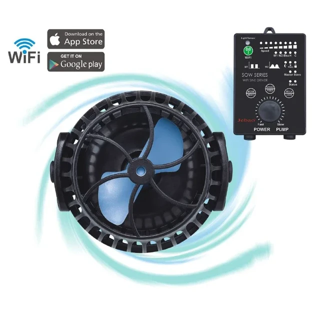 Jebao OW SOW Wifi Series Smart Quiet Powerful Wave Maker Flow Pump with  Controller for Marine Reef Aquarium - AliExpress 15