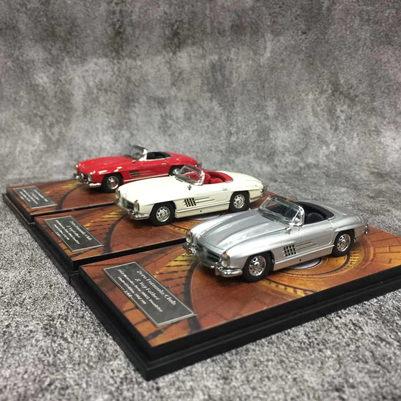 

ZFC 1:64 Model Car SL Class MK 300SL Roadster (W198) Alloy Die-Cast Open Hood & Tail Cate LTD 300