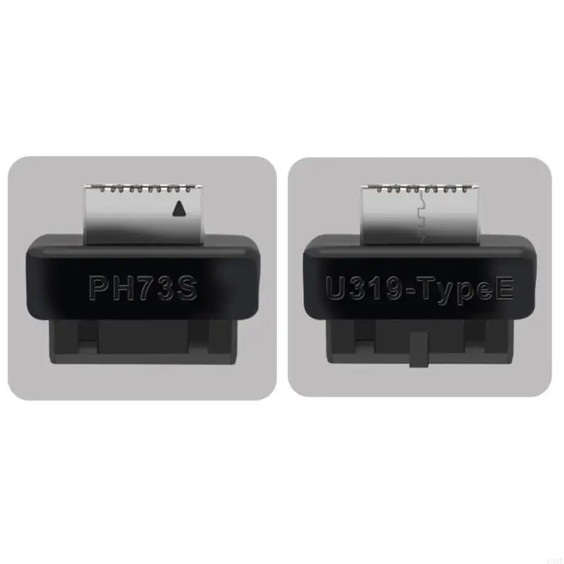 C90F Altamente Velocidad del adaptador del panel frontal USB Splitter para uso placas base Tipo C