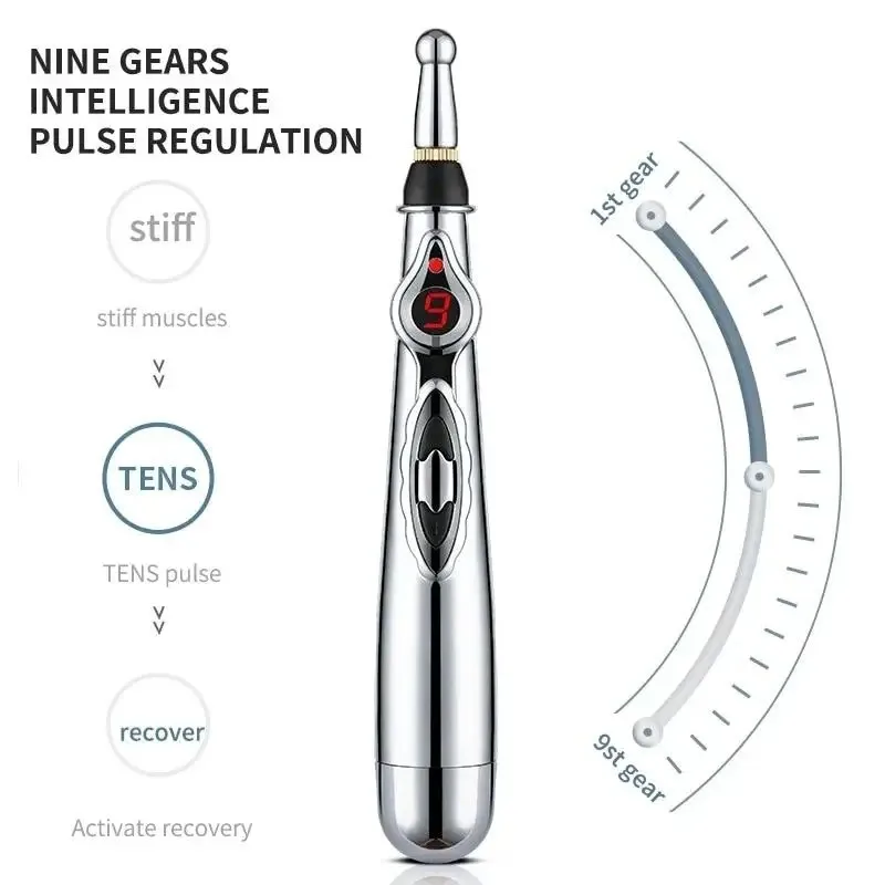 Electronic Acupuncture Point Pen Meridian Energy Massage Collateral Physical Therapy