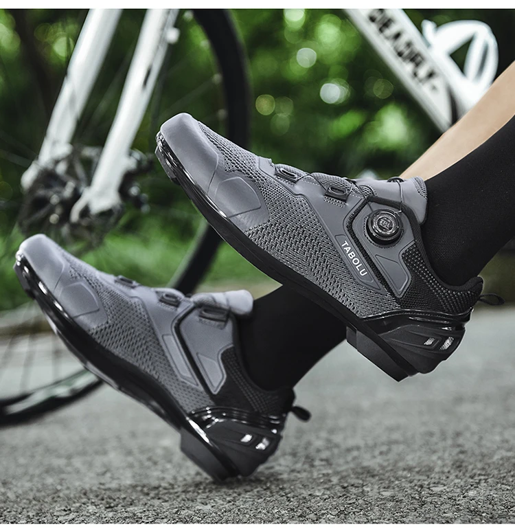 Professionelle MTB Mountainbike-Schuhe für Herren, Atmungsaktive SPD-Rennradschuhe, Damen SPD-Klickschuhe für Radsport – Detail 18