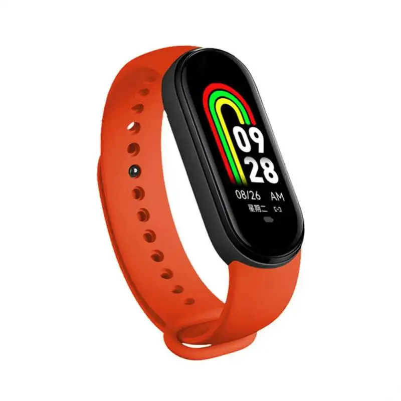 Mi Band 8 Smart Armband Herzfrequenz Blut Sauerstoff Sport uhr wasserdichte elektronische Armband Fitness
