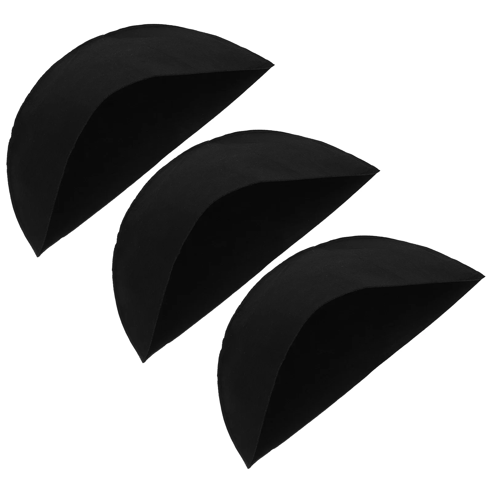 

3pcs Planter Replacement Liners Semi-Circular Flowerpot Liners Plant Nursery Bonsai Pots Liner for Garden Succulent Bonsai Liner