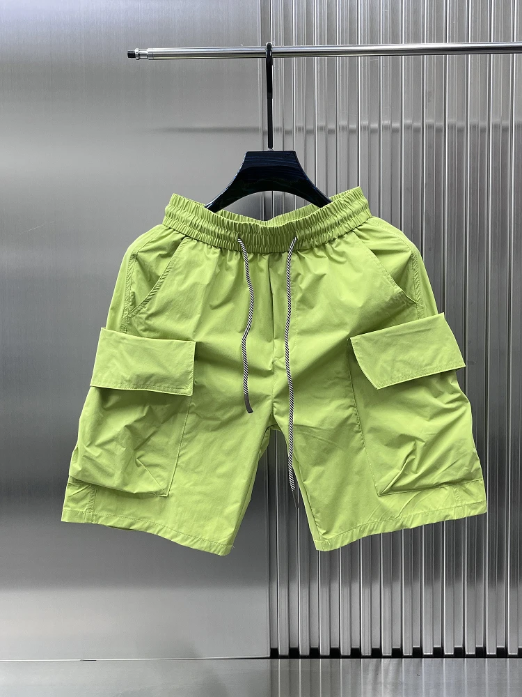 

Faionable Ice Silk Qui Dry Men's Workwear orts Summer New Sle Versatile Spor Casual Pants Trendy Youth Active Wear