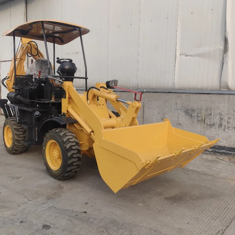 Multi-functional Wheeled Two-End Busy Loader Simple And Easy-to-Operate Backhoe