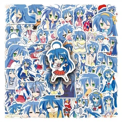 10/30/50pcs Izumi konica Lucky Star Stickers Kawaii Girls Cartoon Sticker Laptop Notebook valigia Bike decalcomania decorativa regalo