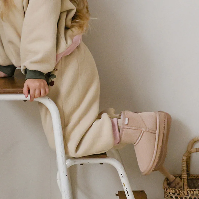 Girls Velvet Sweatpants Winter New Style Strawberry Shan Korean Children and Girls Comfortable Casual Printed Thickened Pants