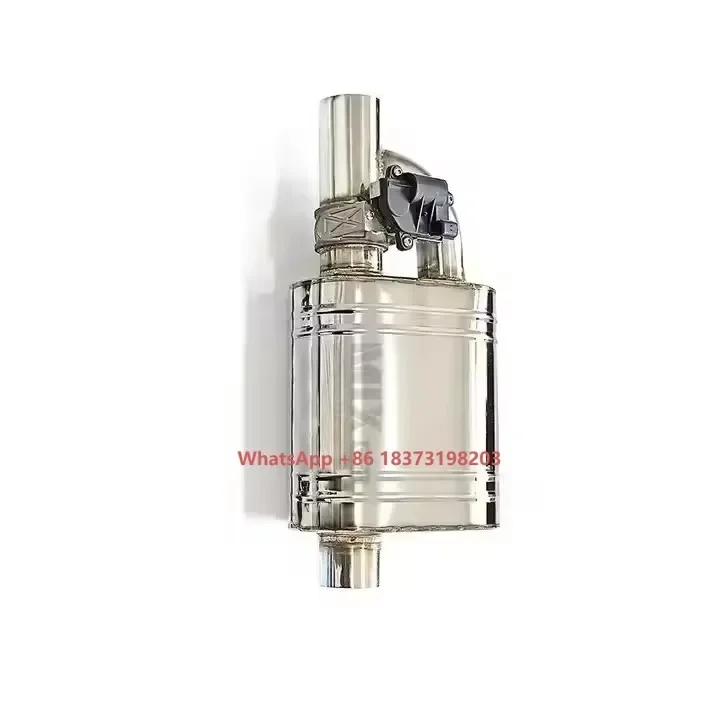 

Wholesale Alosi BMW002 Stainless Steel Racing Single Electric Valve Muffler Remote Control High-performance Exhaust Pipe 1.5mm