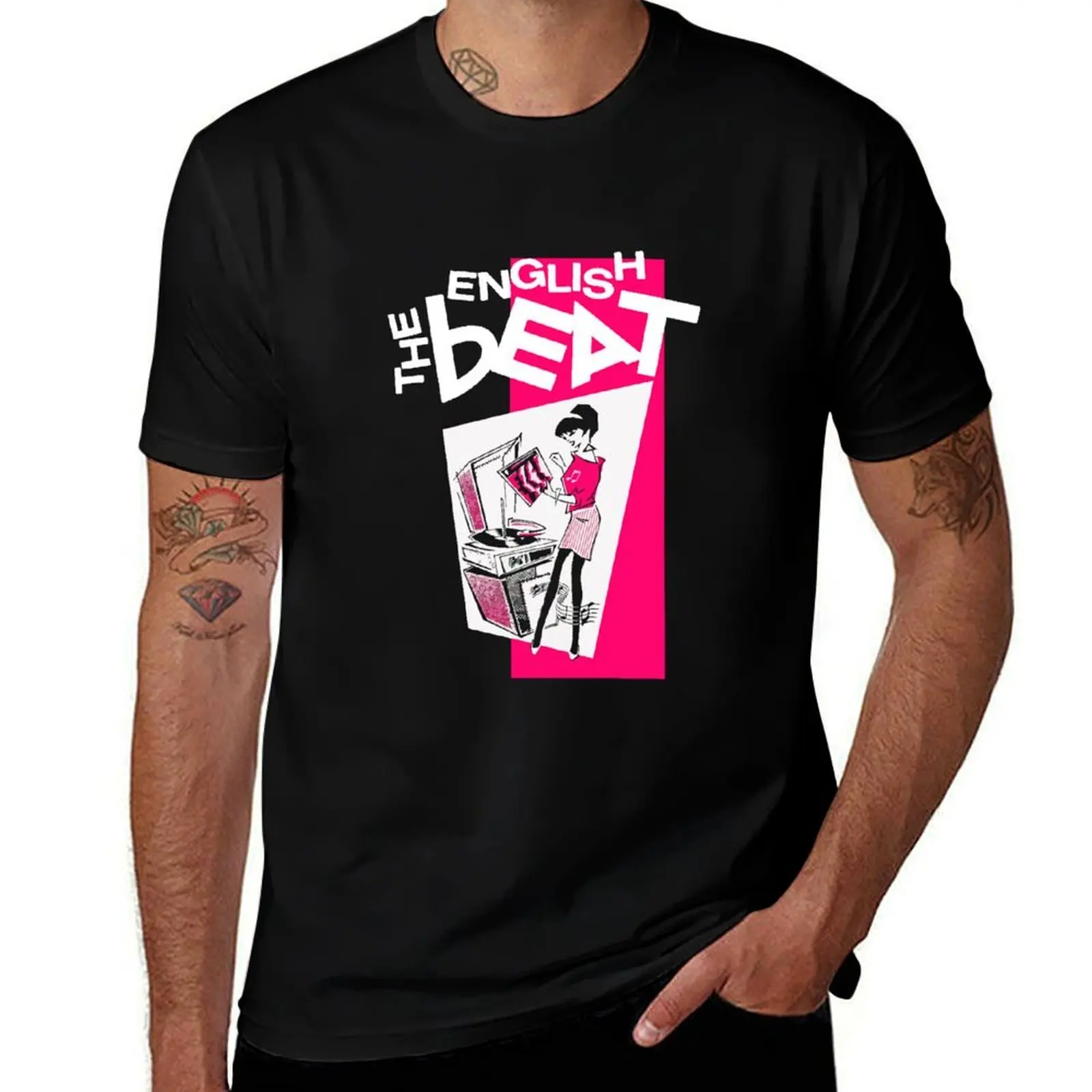 

The Beat - The English beat T-Shirt black cotton t-shirt plain for man package t shirts for man cotton funny T-Shirt