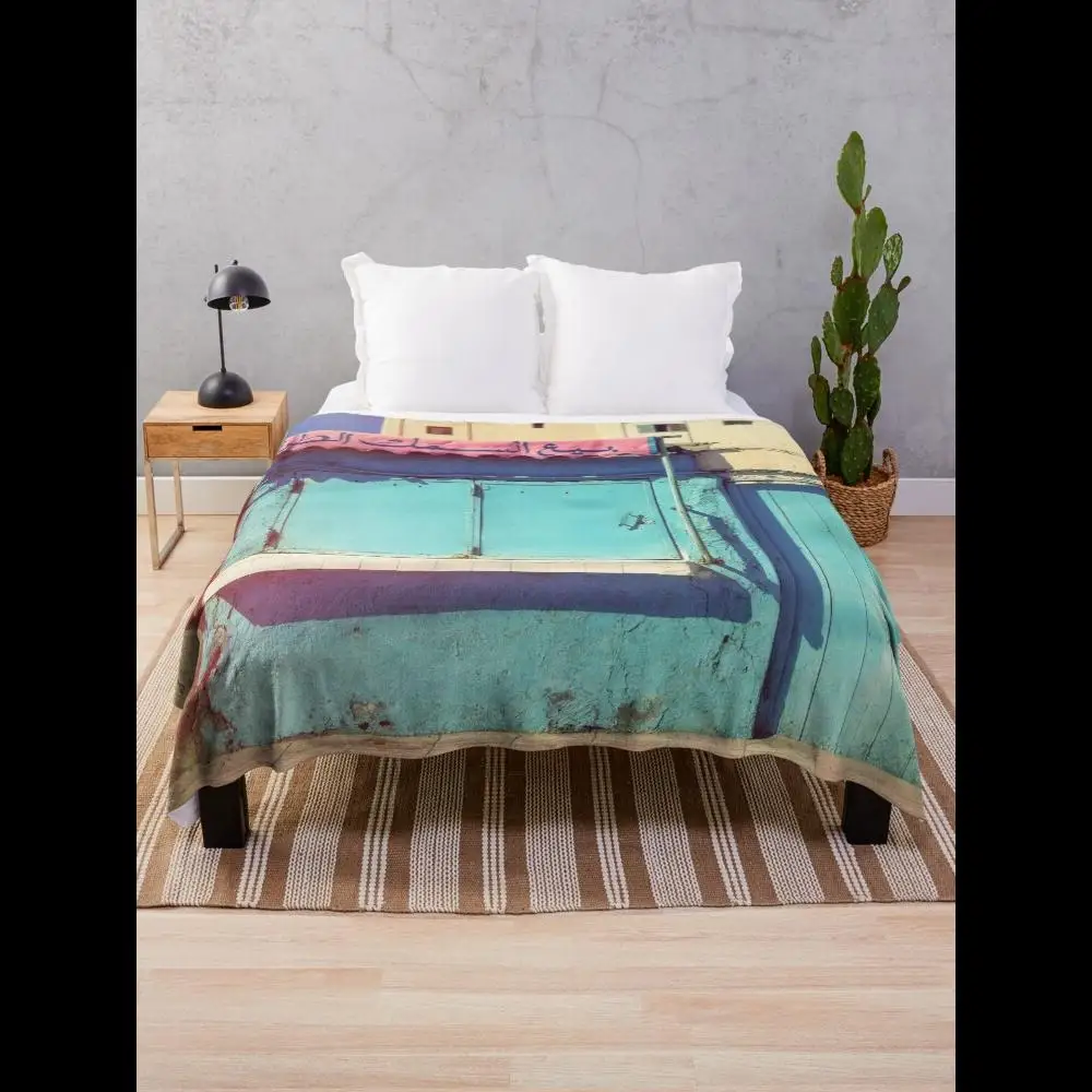 

Sunday in Morocco Throw Blanket Soft Cozy Plaid Design for Living Room Couch Bed Home Decor Throw