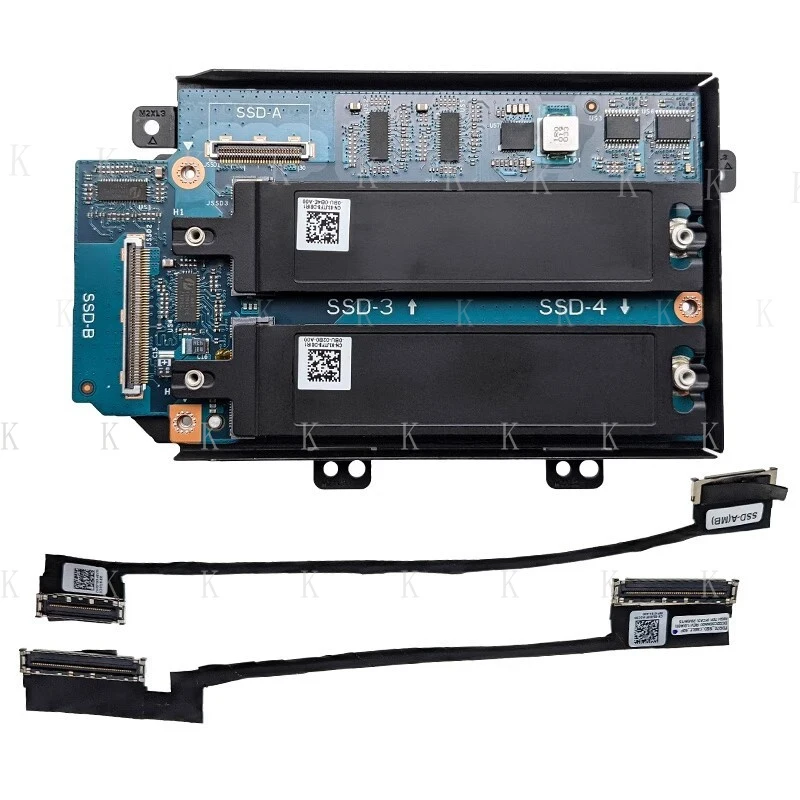 C   New For Dell Alienware Area 51M R2 2.5 SATA to M.2 SSD Upgrade Suit Board Cable