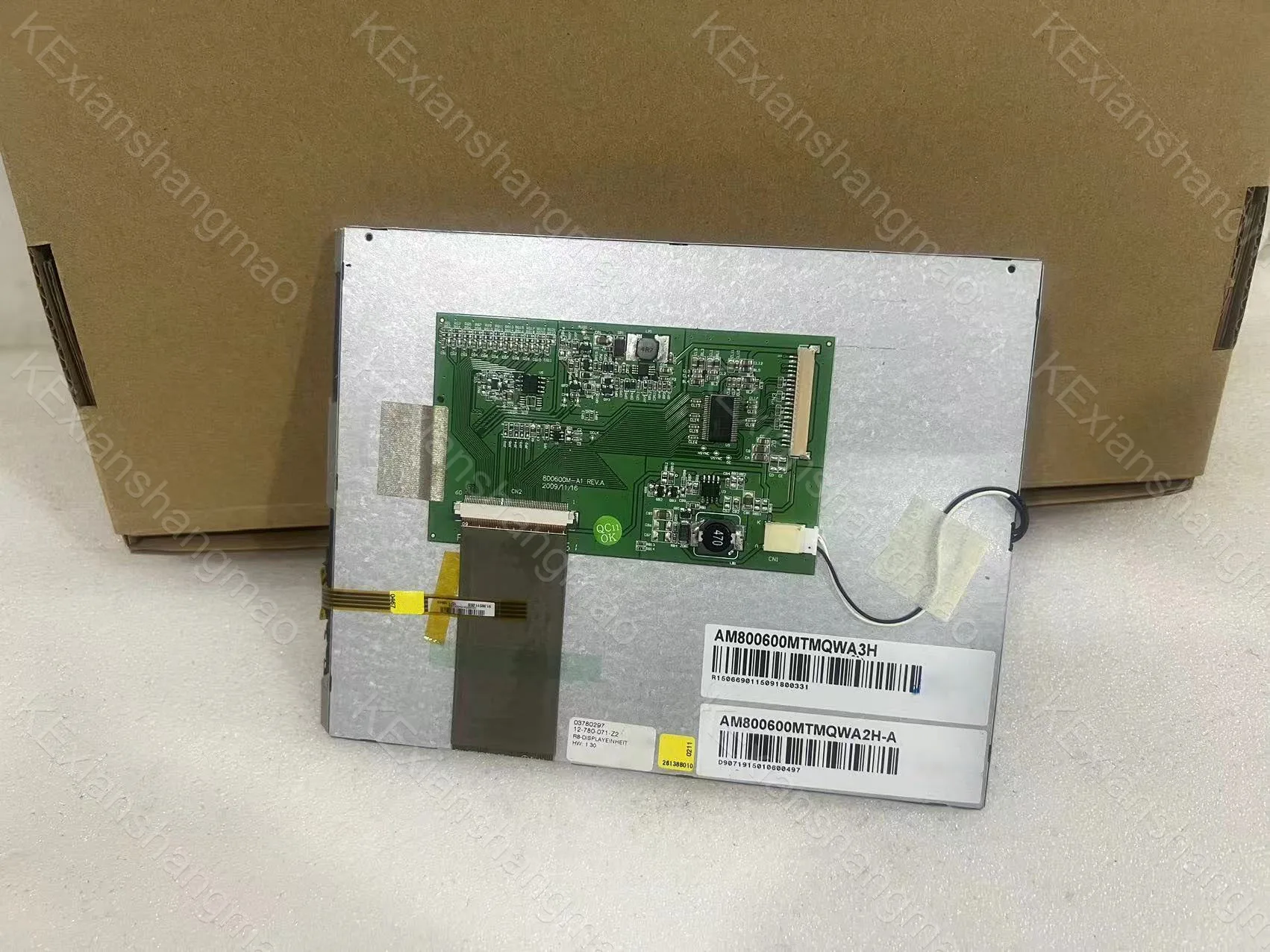 Tela industrial original de 8 polegadas AM 800600 MTMQWA2H-A