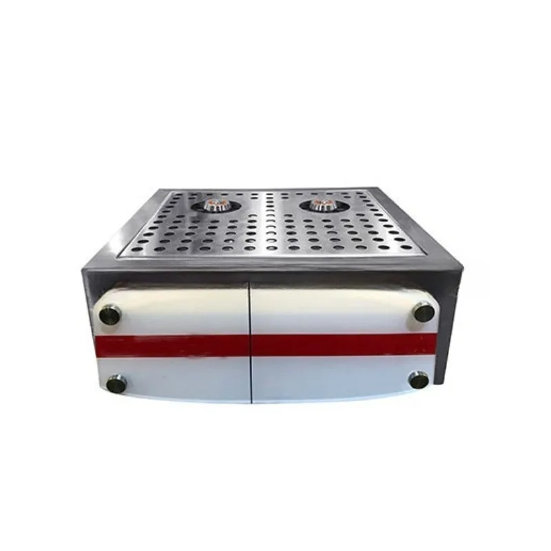 BCB8002 stainless steel countertop double-channel bottom-up beer dispenser chiller