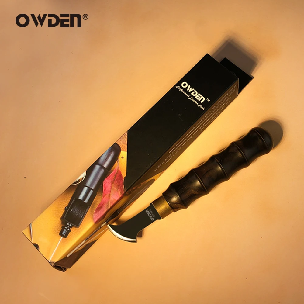 OWDEN Leather Edge Creaser tool leather tool Marking Decorate Line Tool leathercraft tool leather edge tool