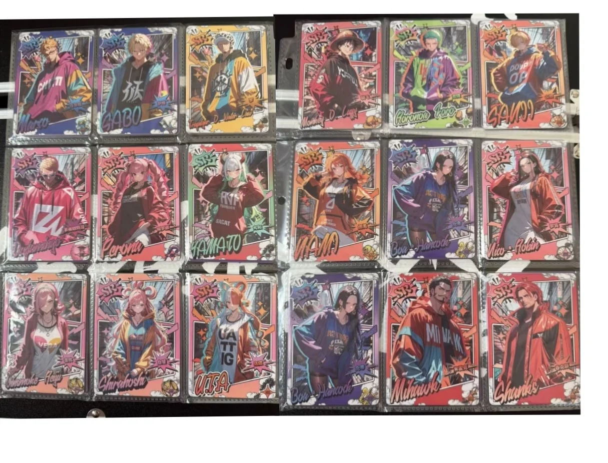 Japanese Anime One Piece Girl Cards Yiyou Han Cook Robin Nami Shirahoshi Vivi Collectible Cards Birthday Gift Christmas Gift
