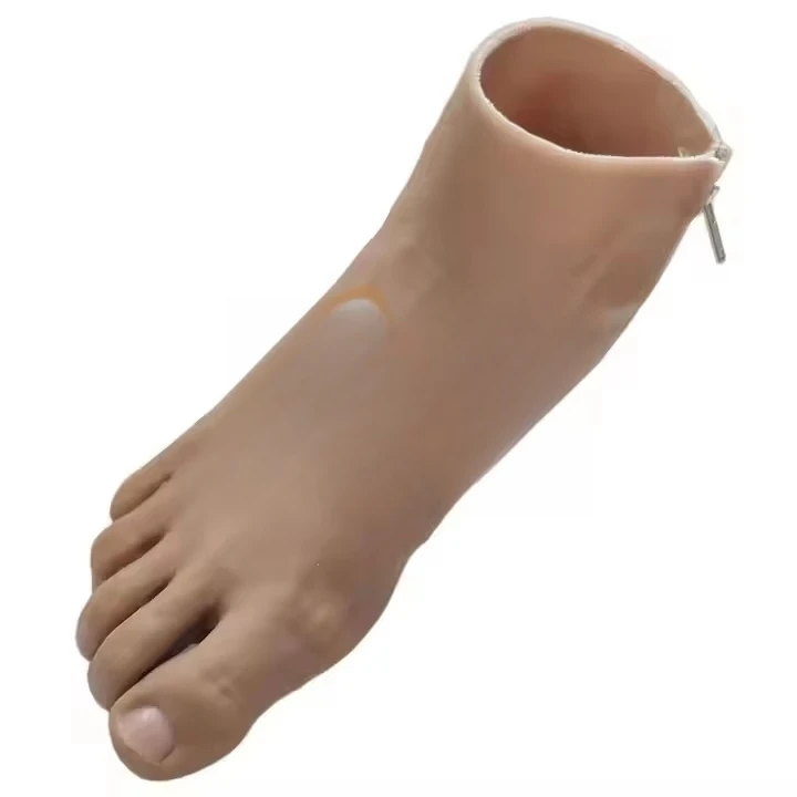 

Prosthetic shell Artificial silicone foot Medical grade rubber