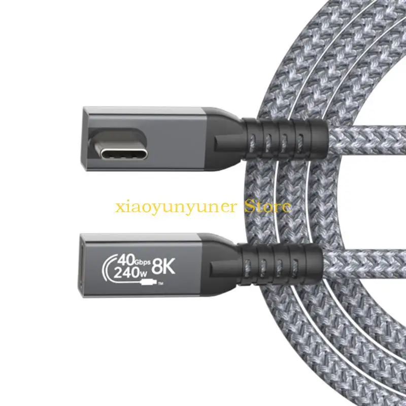 

P9JB USB 4 Cable 240w 40Gbps High Performances 8K Displays USB C to USB C Cable
