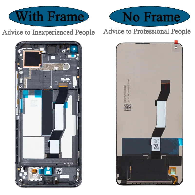 100% Tested LCD For Xiaomi Mi 10T Pro Pantalla Touch Screen Digitizer Assembly Replacement Parts For Xiaomi Mi 10T Display Panel